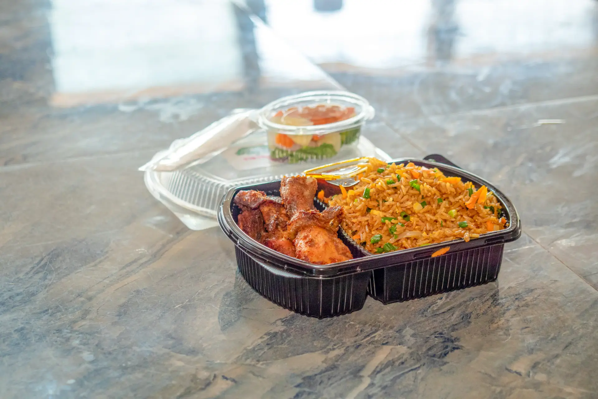 Fried Rice and Chicken catering package — Diamonds & Pearls Catering Accra