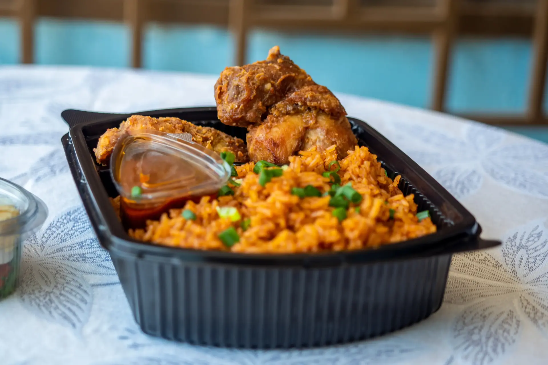 Jollof & Chicken  catering package — Diamonds & Pearls Catering Accra